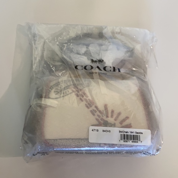 Coach Disney Mickey Mouse X Keith Haring Kisslock Bag Shoulder purse NWT Rare - Picture 5 of 8